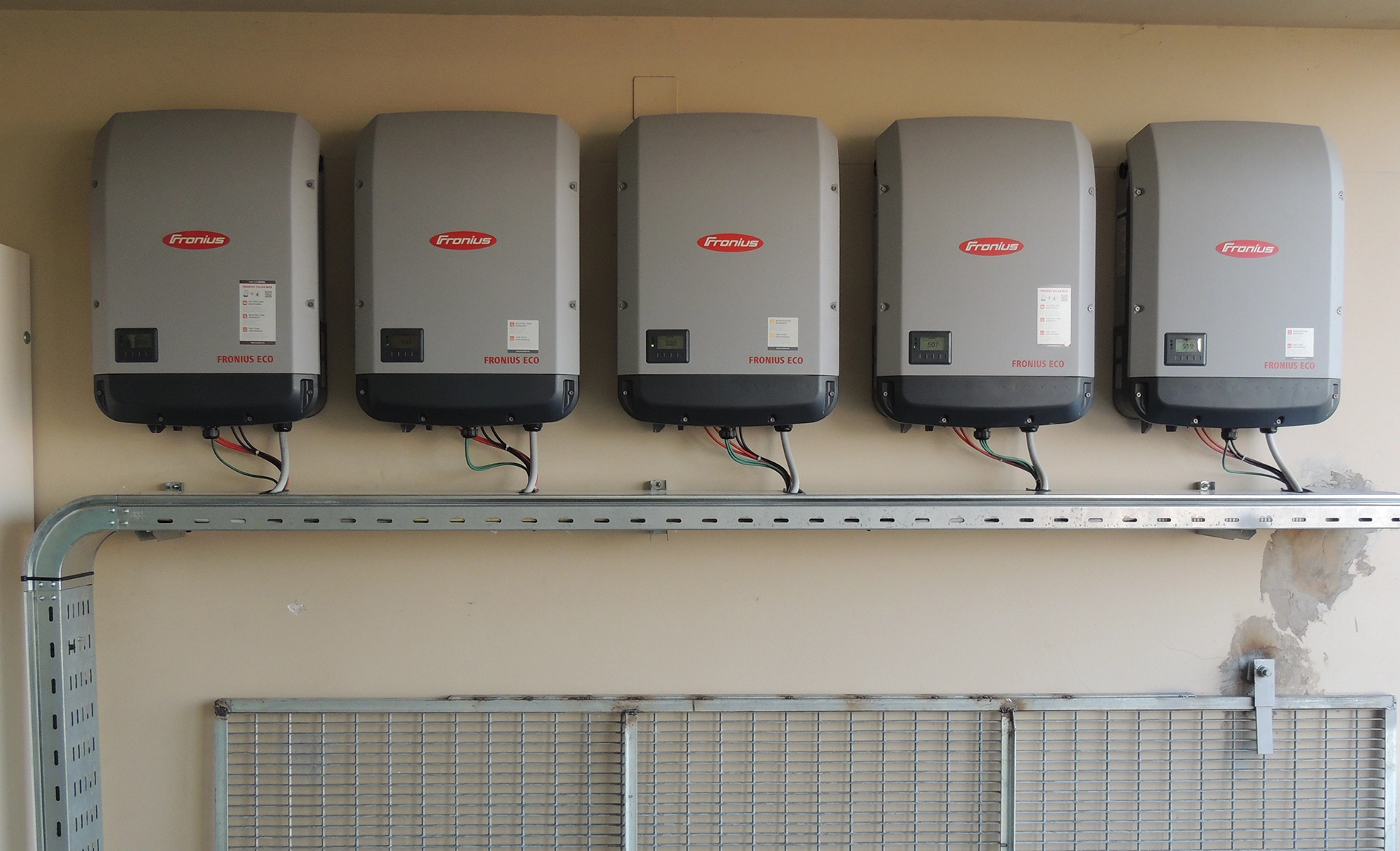 Inverter dell'impianto fotovoltaico, Casa circondariale di Perugia