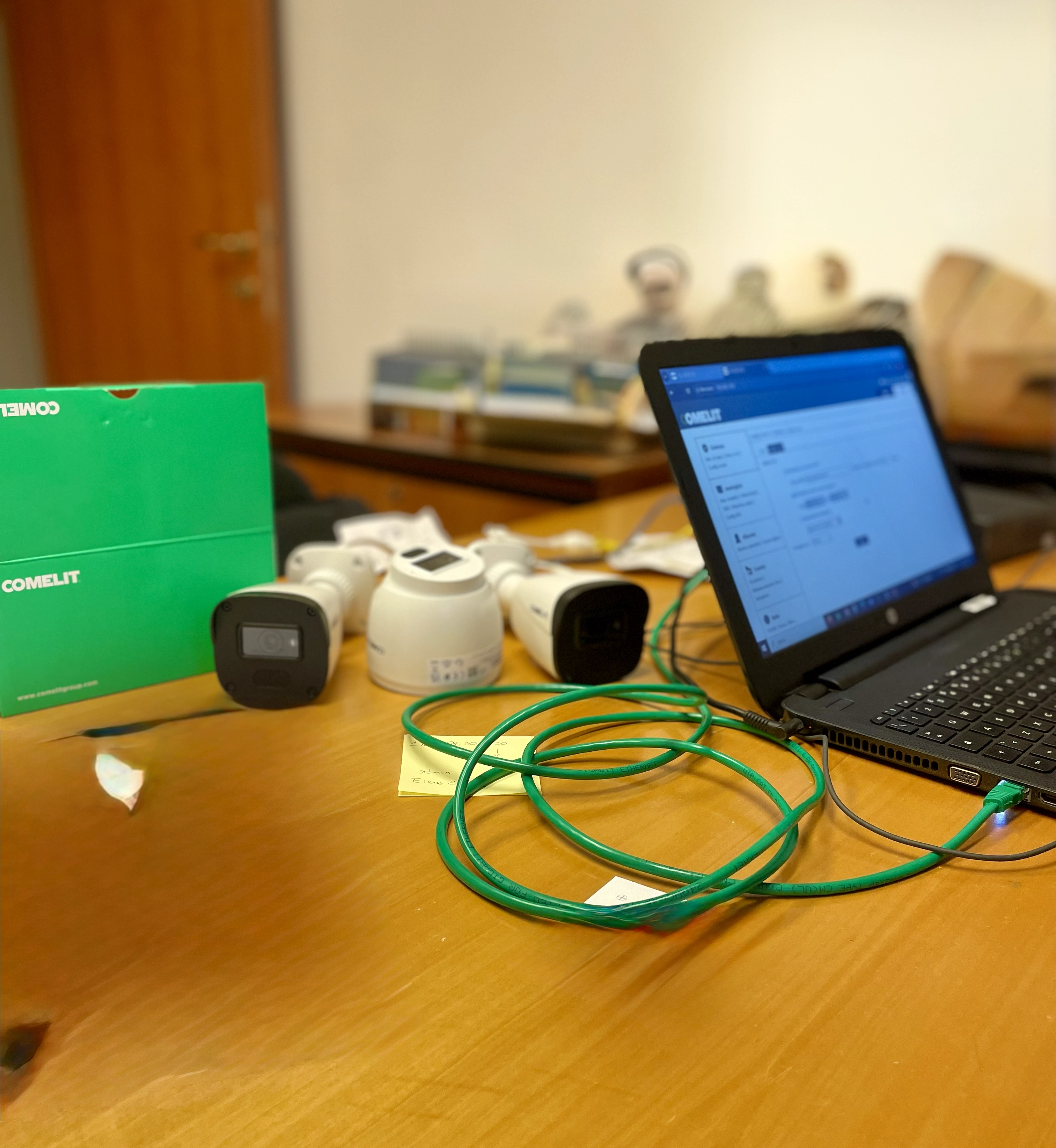 Configurazione delle telecamere IP, Tribunale di Vallo della Lucania