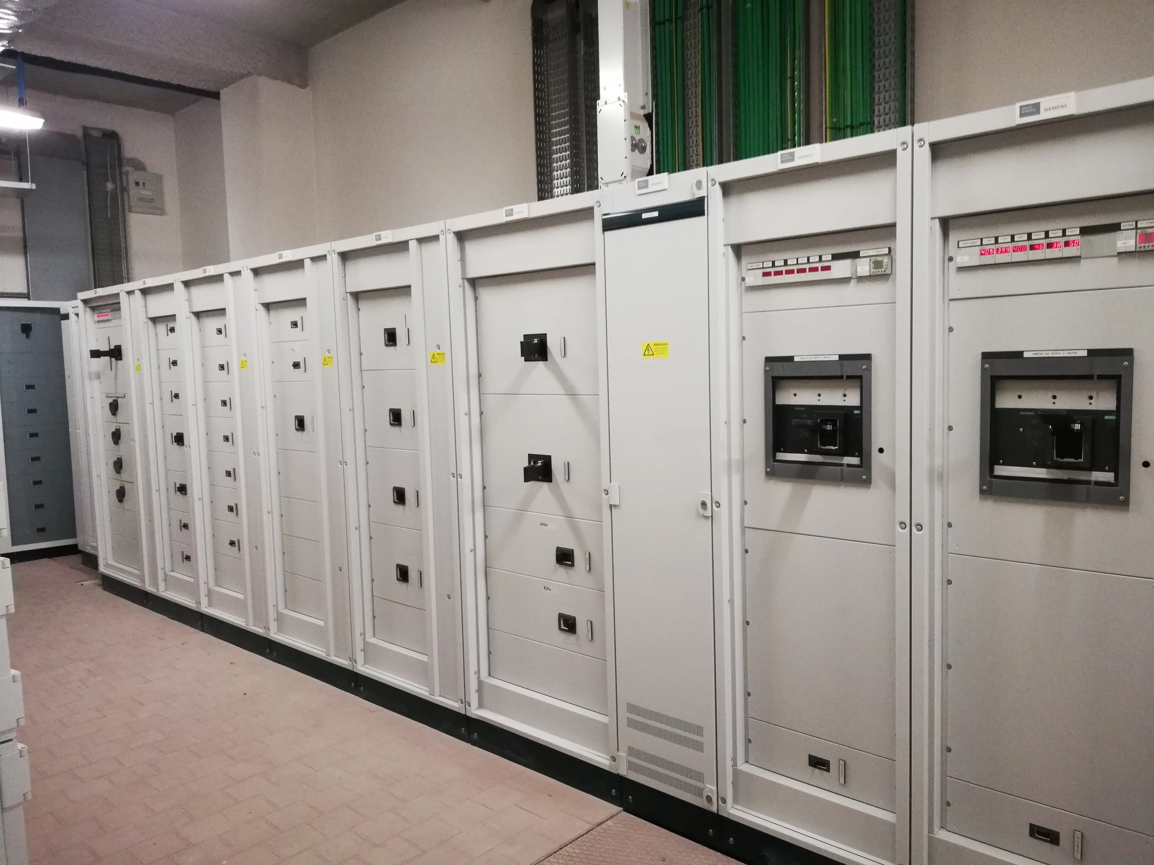 Quadri elettrici di distribuzione, Cittadella Giudiziaria di Salerno