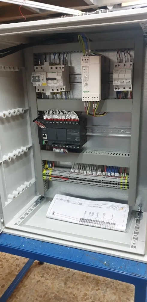 Quadro elettrico al casello, Autostrade Meridionali