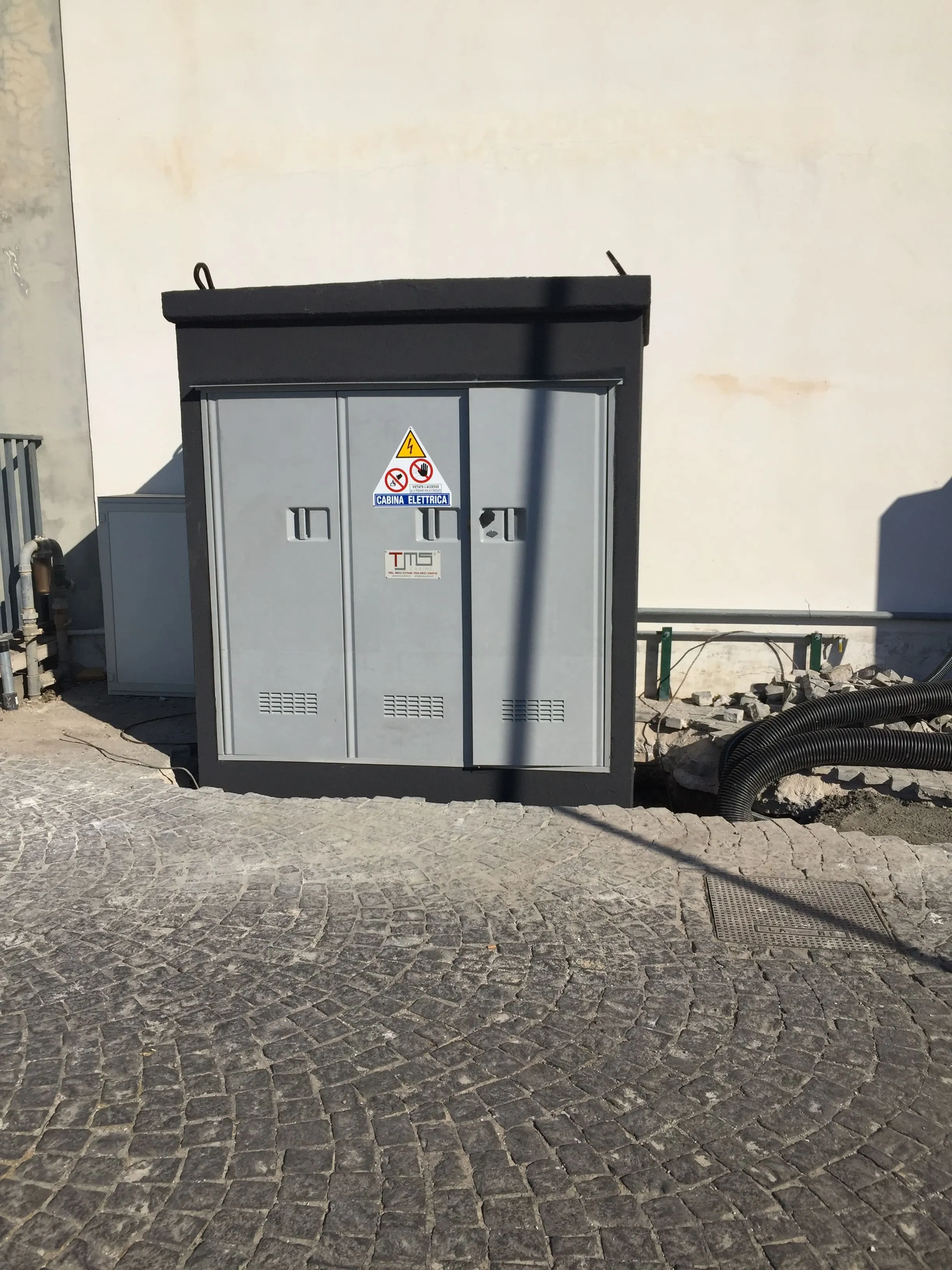 Cabina elettrica prefabbricata, Hotel Torre di Bassano
