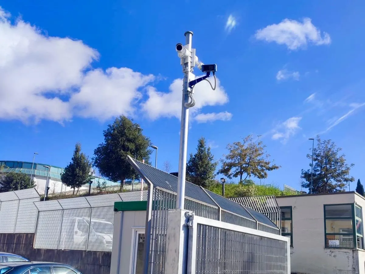 Telecamere di videosorveglianza su palo, Tribunale di Vallo della Lucania